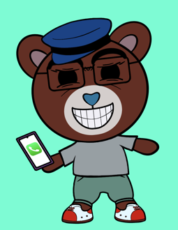 Best Polygon NFT Collection on Opensea - Jolly Teddy Party #4036