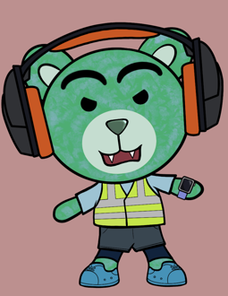 Best Polygon NFT Collection on Opensea - Jolly Teddy Party #4050
