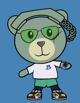 Best Polygon NFT Collection on Opensea - Jolly Teddy Party #4062