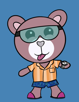 Best Polygon NFT Collection on Opensea - Jolly Teddy Party #4065