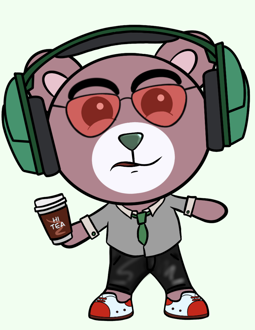 Best Polygon NFT Collection on Opensea - Jolly Teddy Party #4069