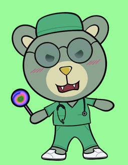 Best Polygon NFT Collection on Opensea - Jolly Teddy Party #408