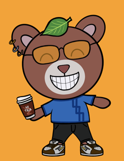 Best Polygon NFT Collection on Opensea - Jolly Teddy Party #4080