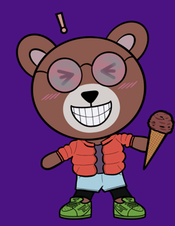 Best Polygon NFT Collection on Opensea - Jolly Teddy Party #4091
