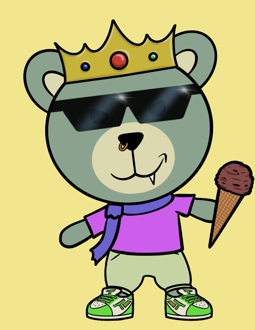 Best Polygon NFT Collection on Opensea - Jolly Teddy Party #4104