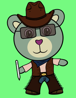 Best Polygon NFT Collection on Opensea - Jolly Teddy Party #4107