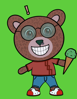 Best Polygon NFT Collection on Opensea - Jolly Teddy Party #4111