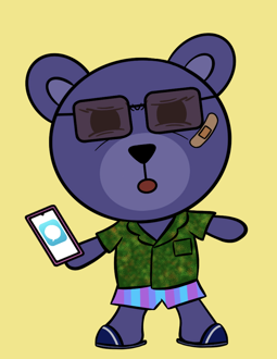 Best Polygon NFT Collection on Opensea - Jolly Teddy Party #4113