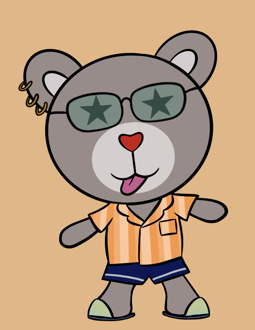 Best Polygon NFT Collection on Opensea - Jolly Teddy Party #4118