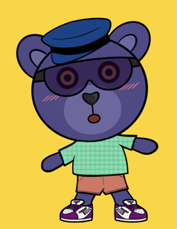 Best Polygon NFT Collection on Opensea - Jolly Teddy Party #4121