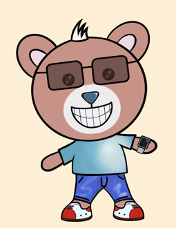 Best Polygon NFT Collection on Opensea - Jolly Teddy Party #4127