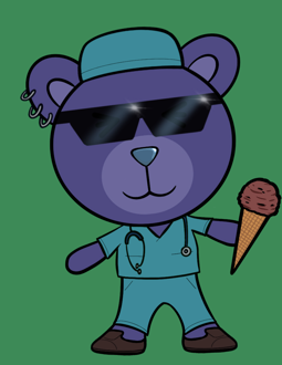 Best Polygon NFT Collection on Opensea - Jolly Teddy Party #4129