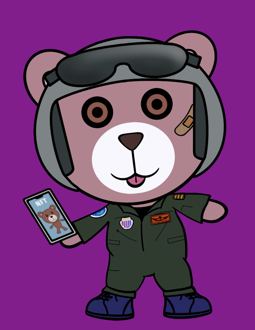 Best Polygon NFT Collection on Opensea - Jolly Teddy Party #4141