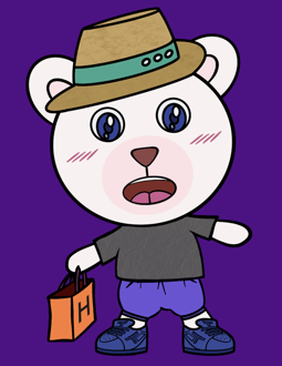 Best Polygon NFT Collection on Opensea - Jolly Teddy Party #4155