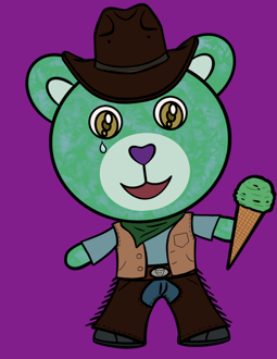 Best Polygon NFT Collection on Opensea - Jolly Teddy Party #4163