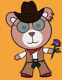 Best Polygon NFT Collection on Opensea - Jolly Teddy Party #4165