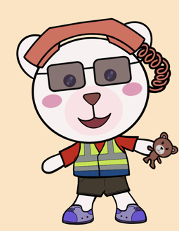 Best Polygon NFT Collection on Opensea - Jolly Teddy Party #4171