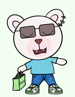 Best Polygon NFT Collection on Opensea - Jolly Teddy Party #4193