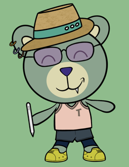 Best Polygon NFT Collection on Opensea - Jolly Teddy Party #4194
