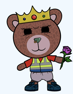 Best Polygon NFT Collection on Opensea - Jolly Teddy Party #4195