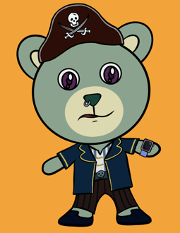 Best Polygon NFT Collection on Opensea - Jolly Teddy Party #4209