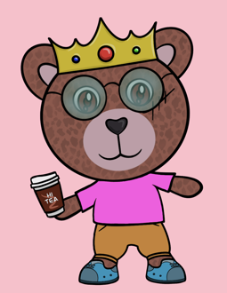 Best Polygon NFT Collection on Opensea - Jolly Teddy Party #4210