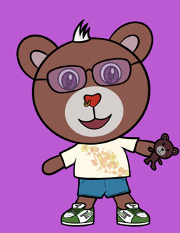 Best Polygon NFT Collection on Opensea - Jolly Teddy Party #4219