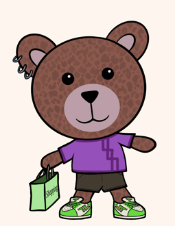 Best Polygon NFT Collection on Opensea - Jolly Teddy Party #4221