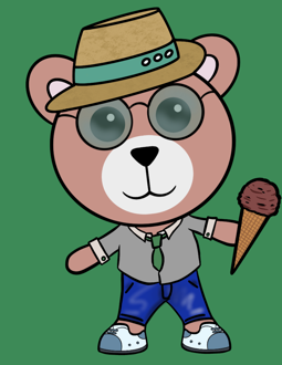 Best Polygon NFT Collection on Opensea - Jolly Teddy Party #4233