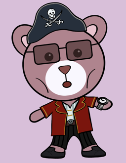 Best Polygon NFT Collection on Opensea - Jolly Teddy Party #4234