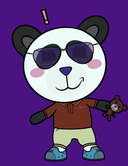 Best Polygon NFT Collection on Opensea - Jolly Teddy Party #424
