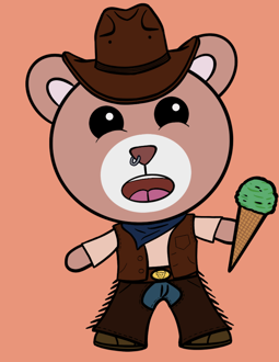 Best Polygon NFT Collection on Opensea - Jolly Teddy Party #425