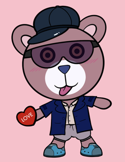 Best Polygon NFT Collection on Opensea - Jolly Teddy Party #429
