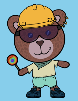 Best Polygon NFT Collection on Opensea - Jolly Teddy Party #4305