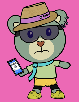 Best Polygon NFT Collection on Opensea - Jolly Teddy Party #4311