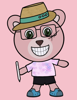 Best Polygon NFT Collection on Opensea - Jolly Teddy Party #4325