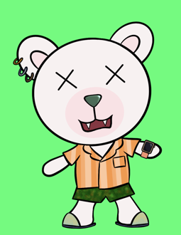 Best Polygon NFT Collection on Opensea - Jolly Teddy Party #4343
