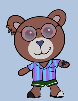 Best Polygon NFT Collection on Opensea - Jolly Teddy Party #4344