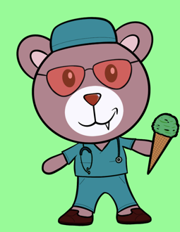 Best Polygon NFT Collection on Opensea - Jolly Teddy Party #4356