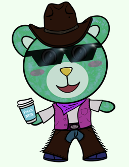 Best Polygon NFT Collection on Opensea - Jolly Teddy Party #436