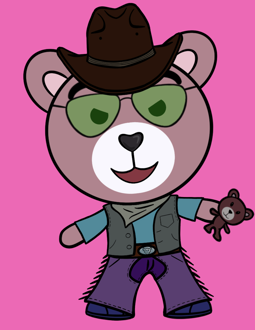 Best Polygon NFT Collection on Opensea - Jolly Teddy Party #4363