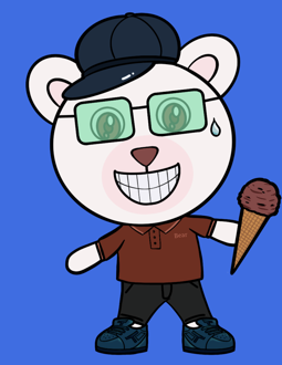 Best Polygon NFT Collection on Opensea - Jolly Teddy Party #4368