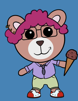 Best Polygon NFT Collection on Opensea - Jolly Teddy Party #4371