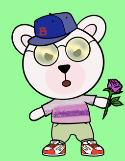 Best Polygon NFT Collection on Opensea - Jolly Teddy Party #4380