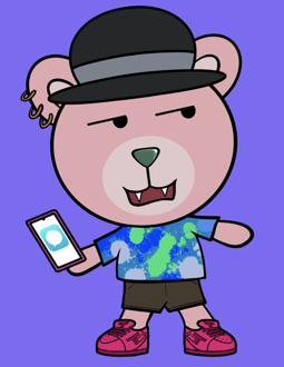 Best Polygon NFT Collection on Opensea - Jolly Teddy Party #4383
