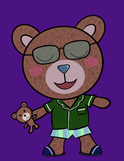 Best Polygon NFT Collection on Opensea - Jolly Teddy Party #4396