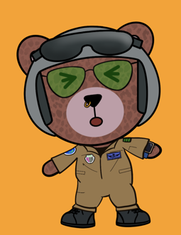 Best Polygon NFT Collection on Opensea - Jolly Teddy Party #44