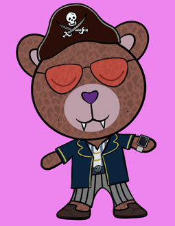 Best Polygon NFT Collection on Opensea - Jolly Teddy Party #440