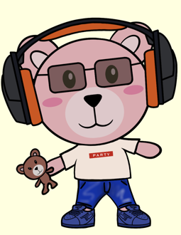 Best Polygon NFT Collection on Opensea - Jolly Teddy Party #4400