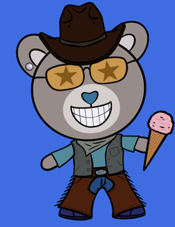 Best Polygon NFT Collection on Opensea - Jolly Teddy Party #4404